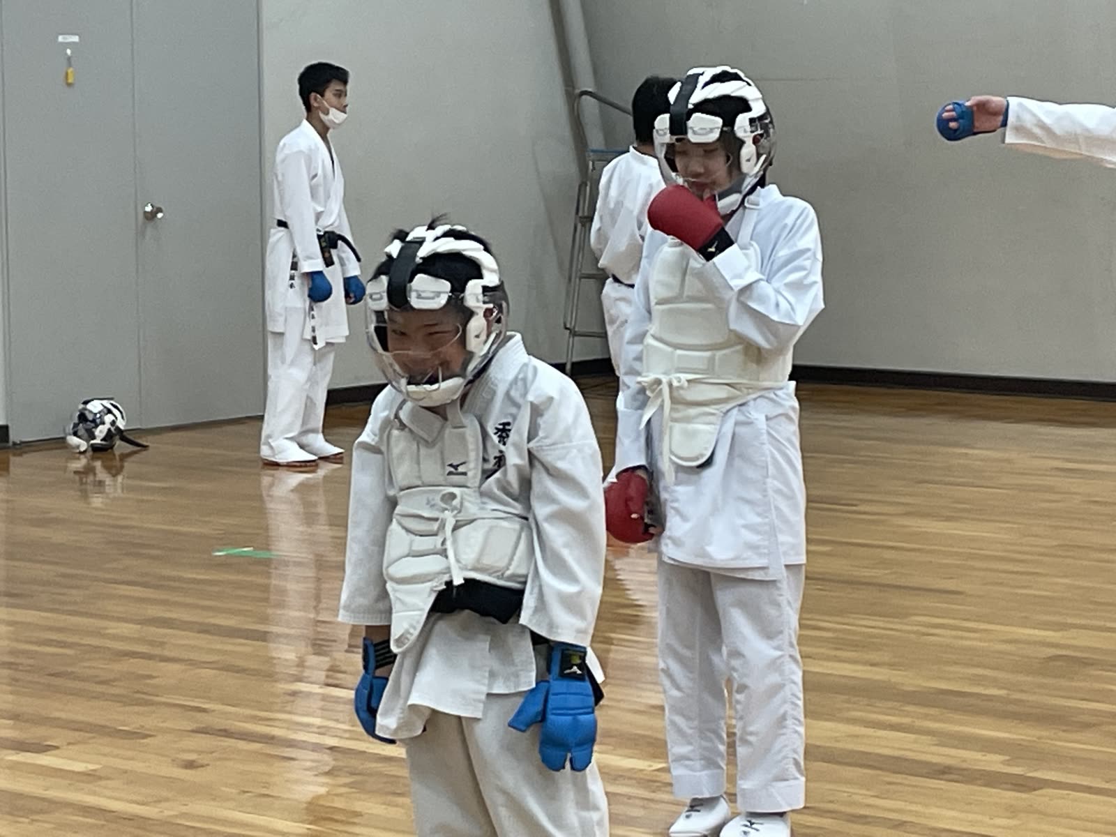 組手の練習