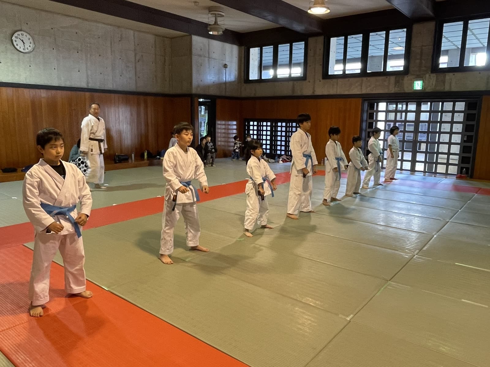神栖市スポーツ少年団本部合同入団式の様子