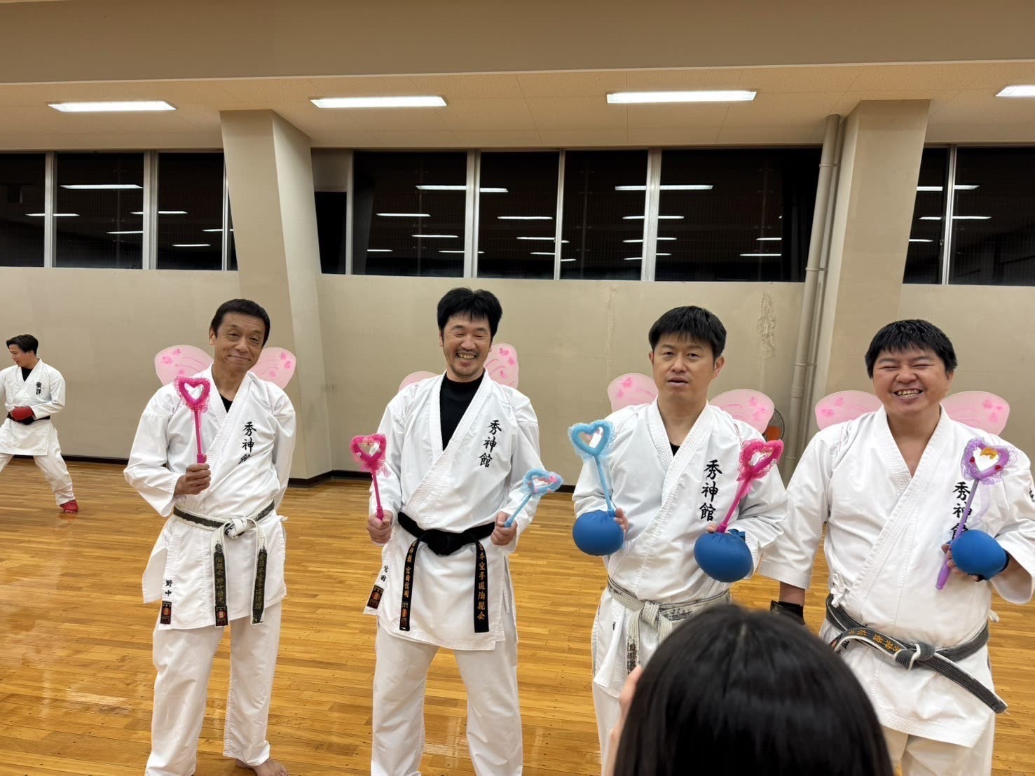 合同練習会の集合写真